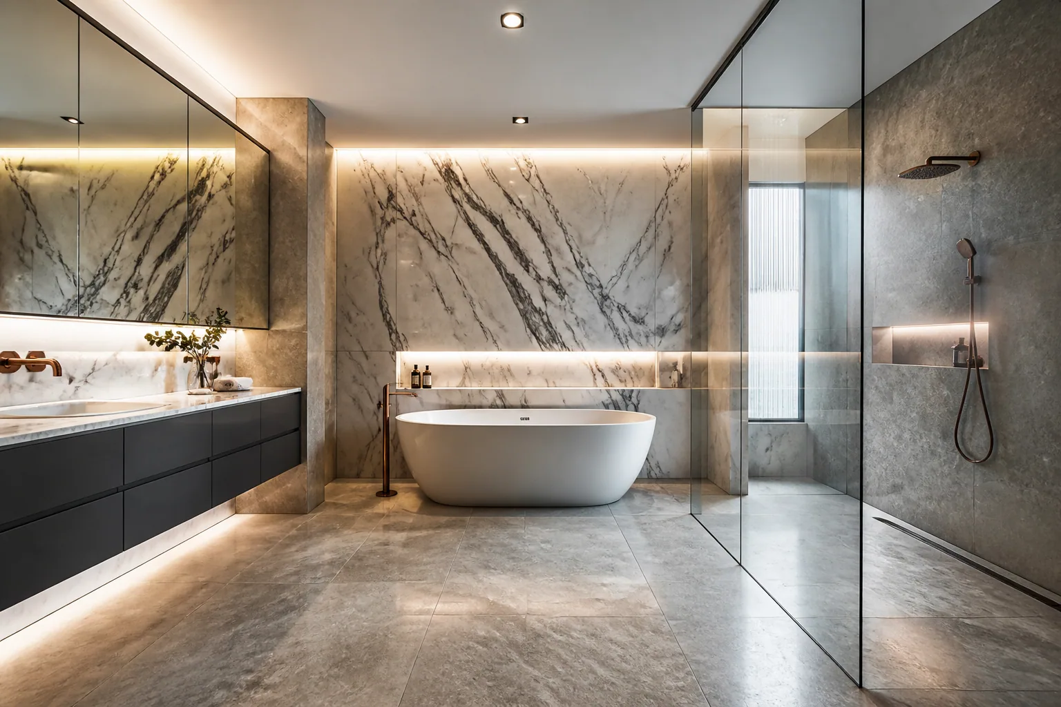 Contemporary bathroom design 4 by California Bath & Design