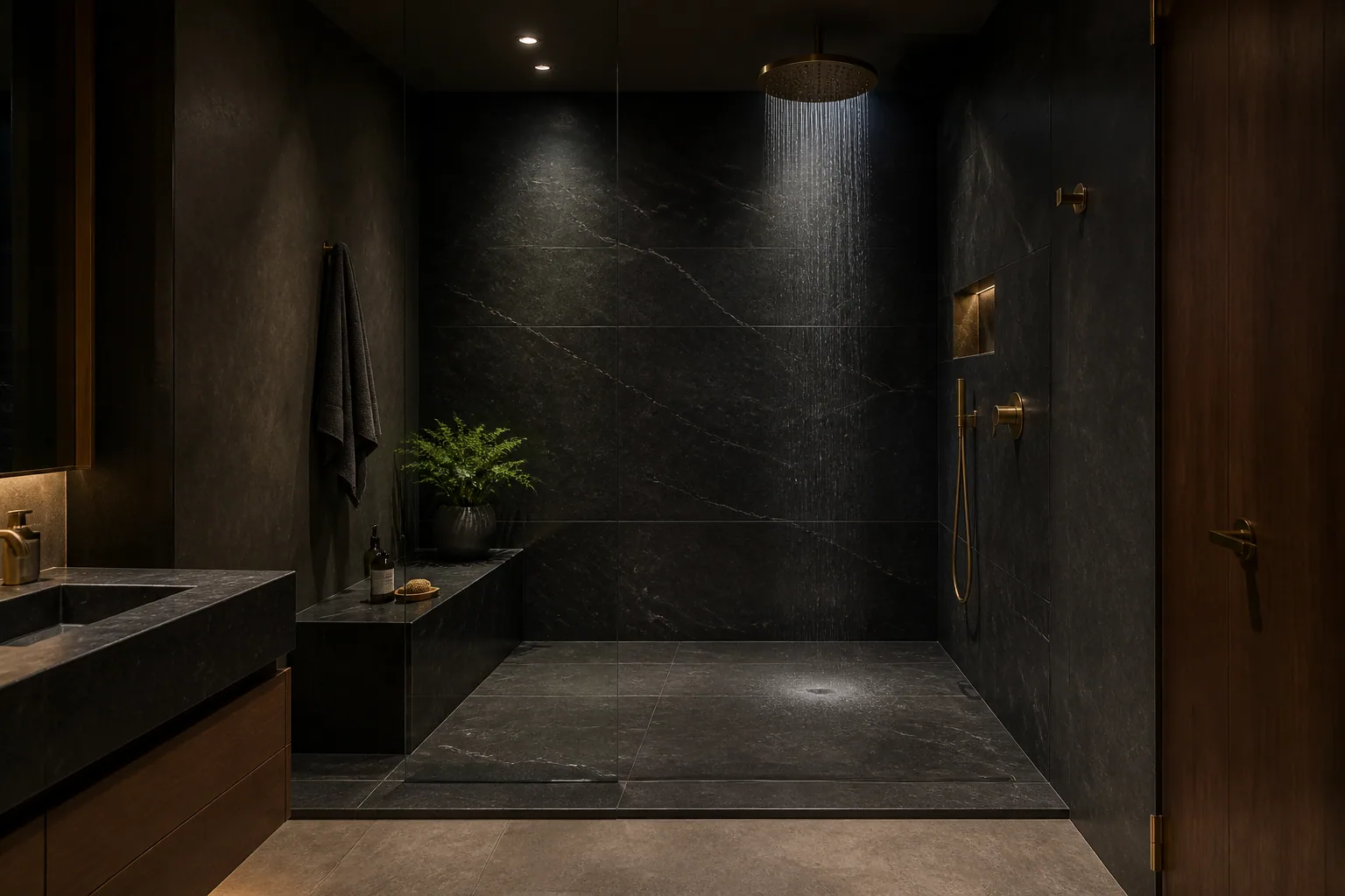 Walk-in shower design 6 by California Bath & Design