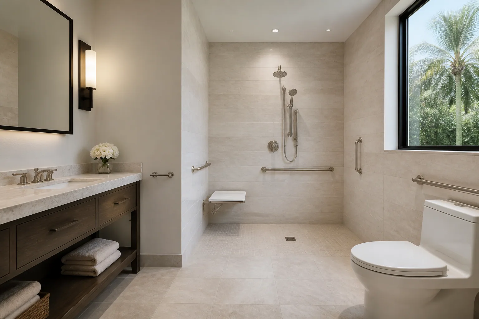 Accessible bathroom design 2 by California Bath & Design