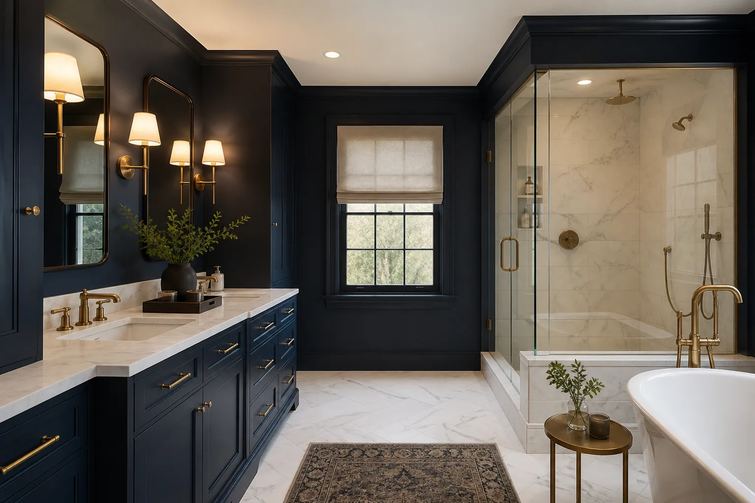 Transitional bathroom design 7 by California Bath & Design