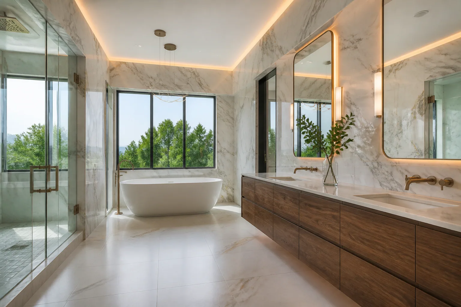 Luxury bathroom design 1 by California Bath & Design