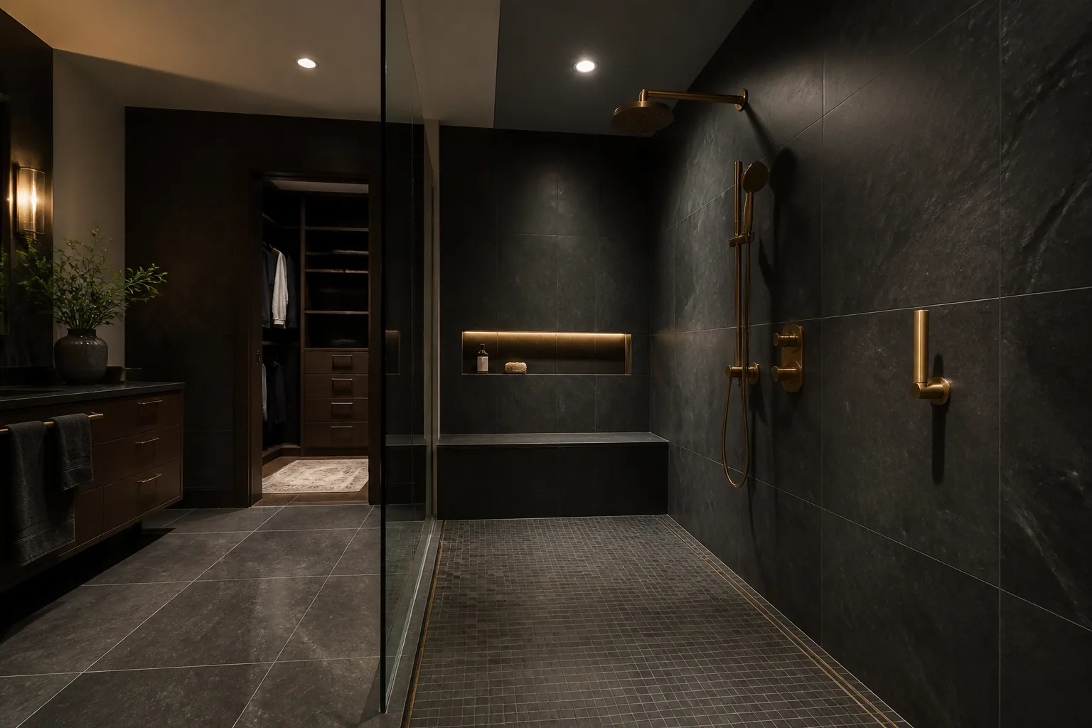 Tub-to-shower conversion design 8 by California Bath & Design