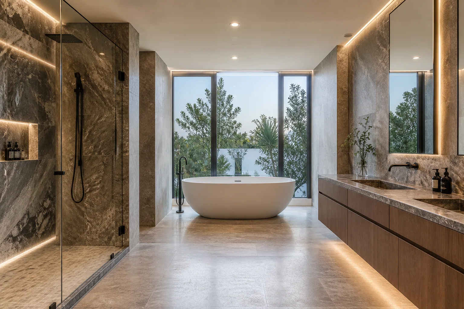 Luxury bathroom design 3 by California Bath & Design
