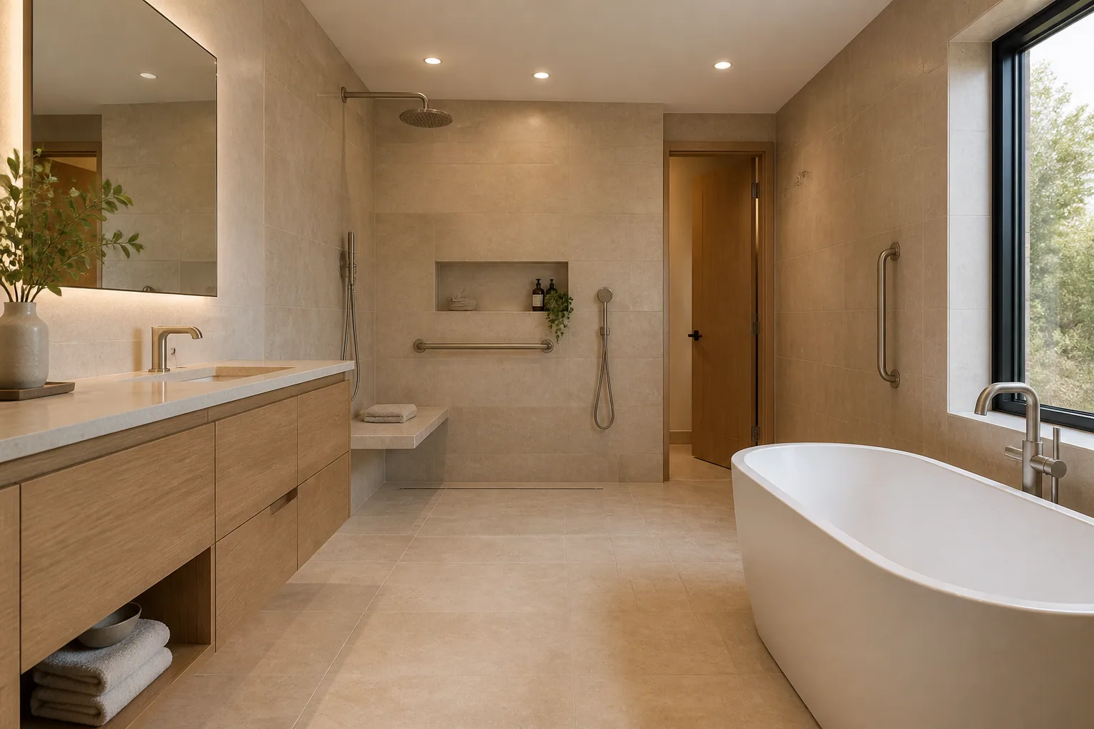 Accessible bathroom design 4 by California Bath & Design