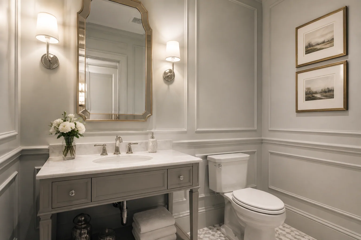 Transitional bathroom design 8 by California Bath & Design