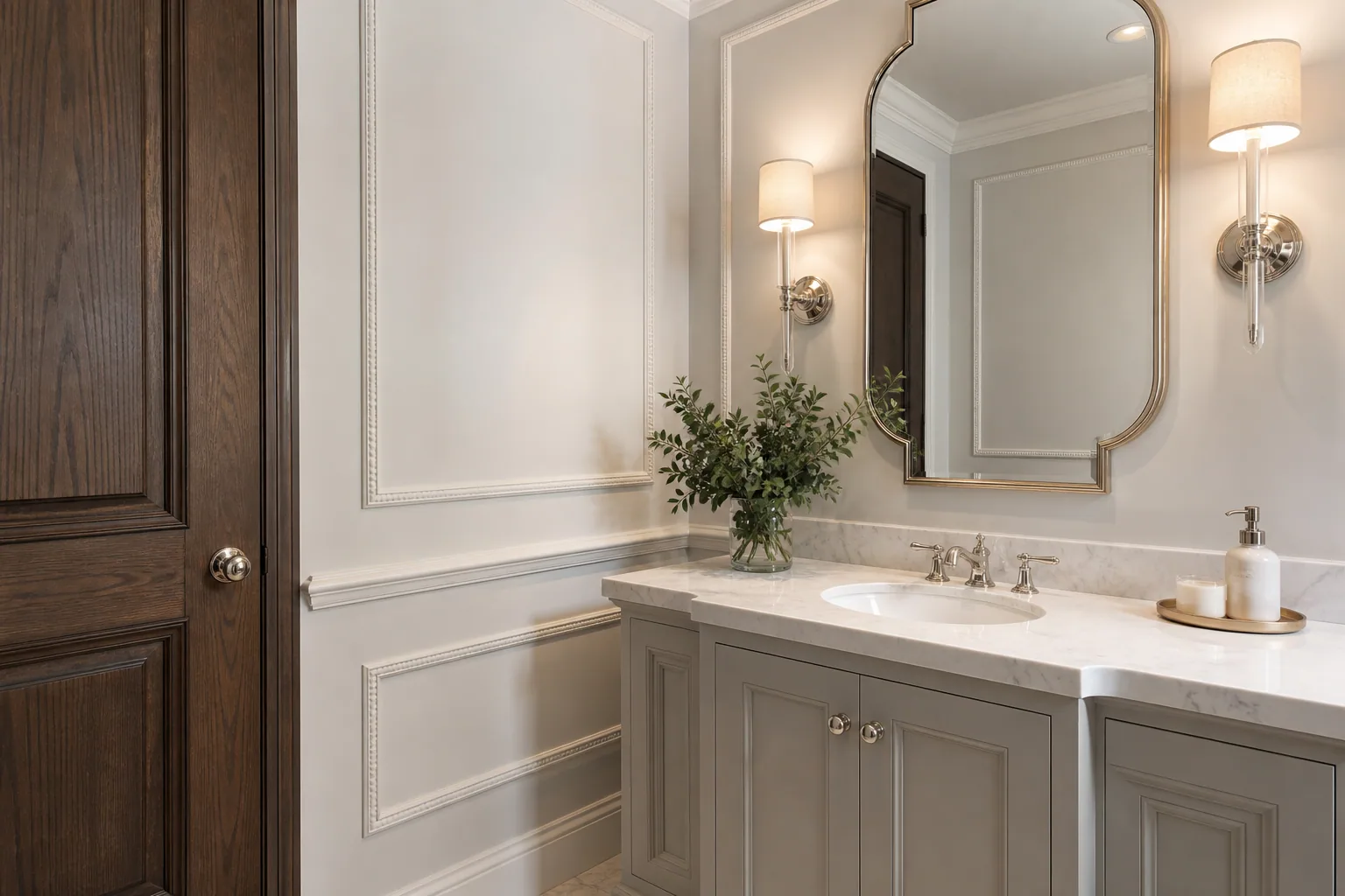 Powder room design 4 by California Bath & Design